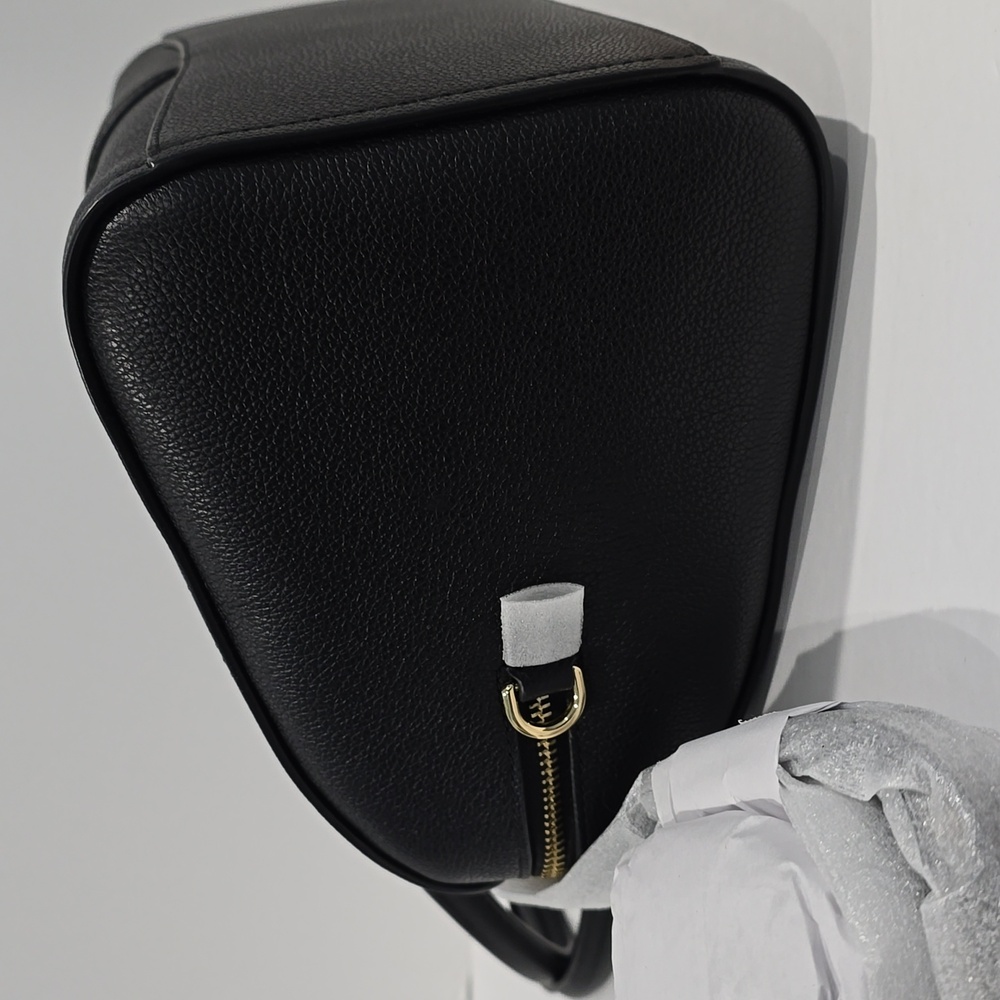 Kate Spade Black Satchel with Gold Accents - Picture 10 of 15